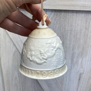 1989 Annual Christmas Bell by LLADRO Spain